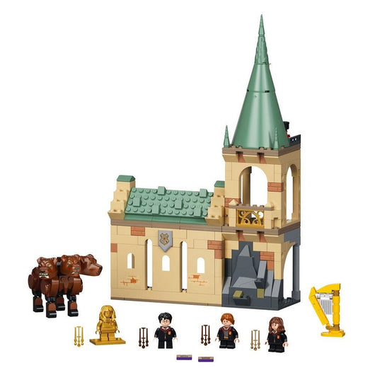 לגו הארי פוטר מפגש בהוגוורטס (LEGO 76387 Hogwarts: Fluffy Encounter) - צעצועים ילדים ודרקונים