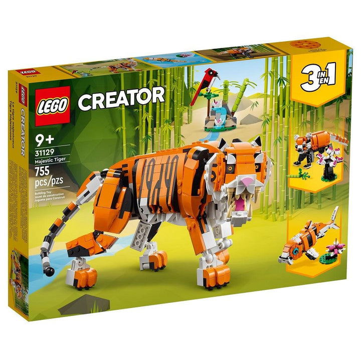 לגו נמר מלכותי (LEGO Creator 31129 Majestic Tiger) - צעצועים ילדים ודרקונים