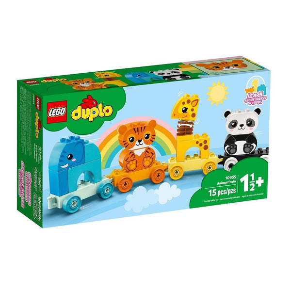 לגו דופלו 10955 רכבת חיות - LEGO DUPLO 10955 Animal Train - צעצועים ילדים ודרקונים