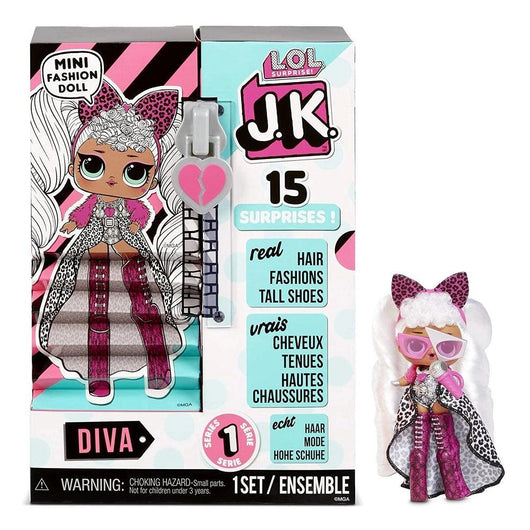 מיני בובת לול אופנה - LOL J.K Diva - צעצועים ילדים ודרקונים