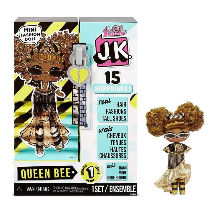 מיני בובת לול אופנה - LOL J.K Queen Bee - צעצועים ילדים ודרקונים