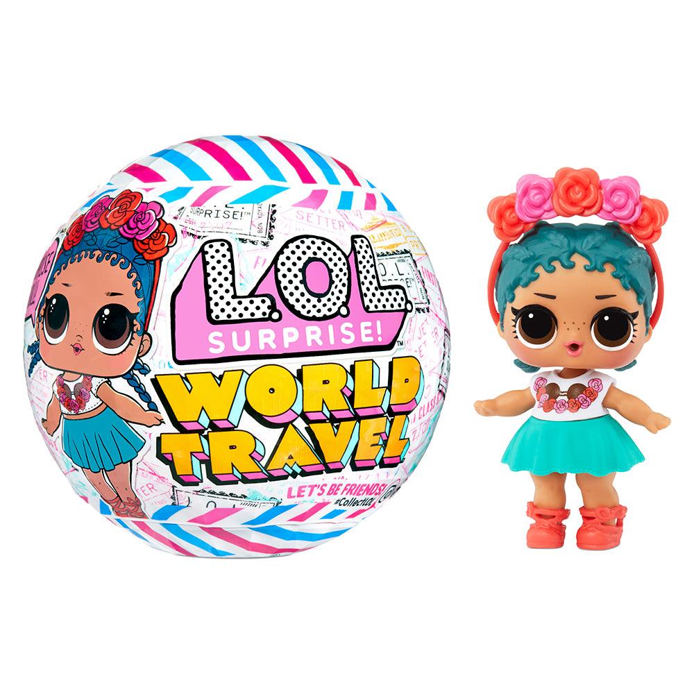 בובת לול מסביב לעולם - LOL Surprise World Travel – צעצועים ילדים ודרקונים