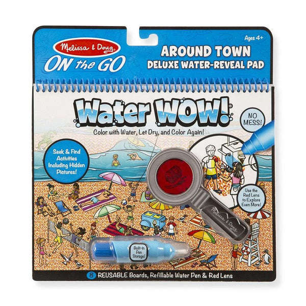 חוברת טוש המים מהודרת – ברחבי העיר מבית Melissa and Doug - צעצועים ילדים ודרקונים