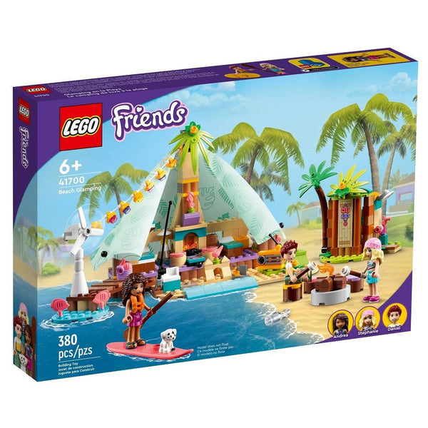 לגו חברות גלמפינג בחוף הים (Lego 41700 Beach Glamping) - צעצועים ילדים ודרקונים