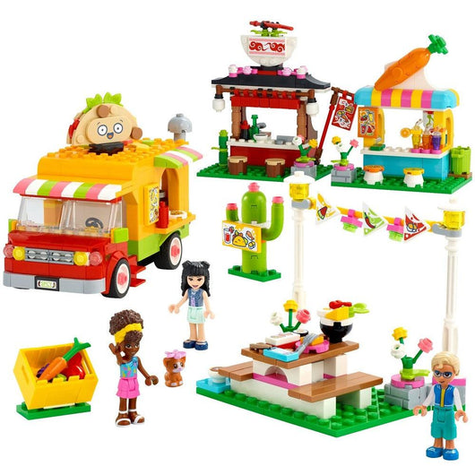 לגו חברות שוק אוכל רחוב (Lego 41701 Street Food Market) - צעצועים ילדים ודרקונים