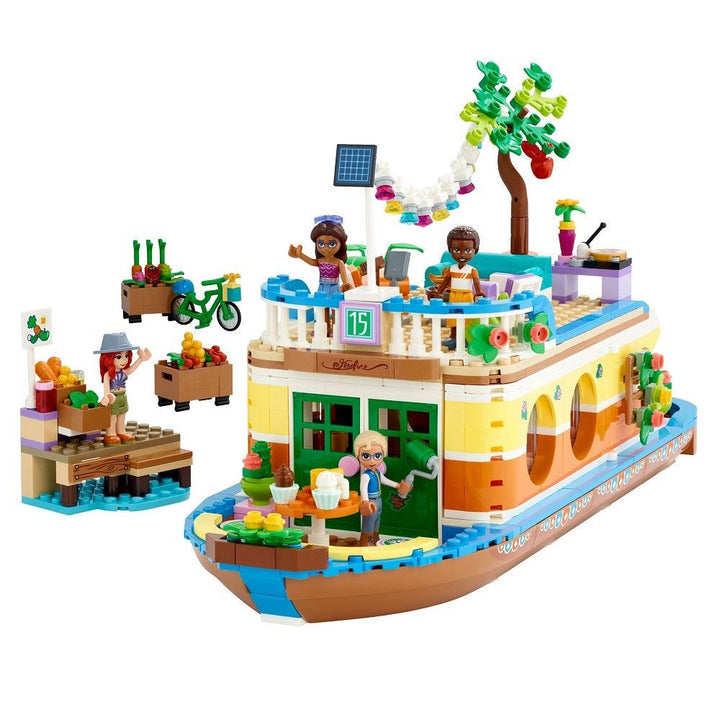 לגו חברות ספינת מגורים (Lego 41702 Canal Houseboat) - צעצועים ילדים ודרקונים