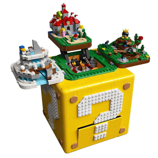 לגו סופר מריו בלוק סימן שאלה (Lego 71395 Super Mario 64 Question Mark Block) - צעצועים ילדים ודרקונים