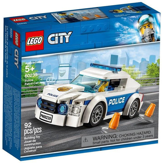לגו 60239 מכונית פטרול משטרה (LEGO 60239 Police Patrol Car City) - צעצועים ילדים ודרקונים