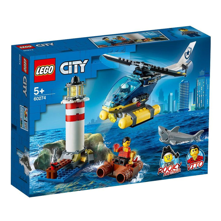 לגו 60274 מסוק ומגדלור סיטי (LEGO 60274 Police Lighthouse Capture City) - צעצועים ילדים ודרקונים