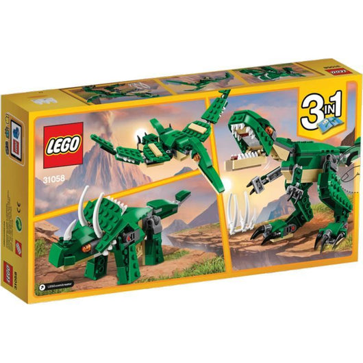 לגו 31058 דינוזאור ירוק (LEGO 31058 Mighty Dinosaurs Creator) - צעצועים ילדים ודרקונים