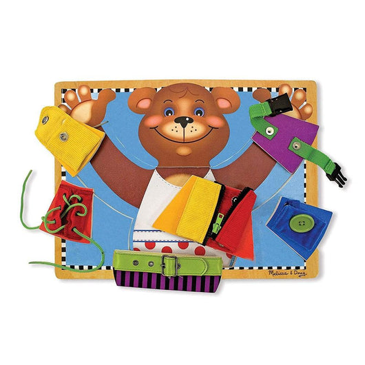 לוח דובי לכישורים מוטורים בסיסיים מבית Melissa and Doug - צעצועים ילדים ודרקונים