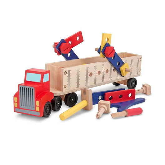 ערכת בנייה משאית מבית Melissa and Doug - צעצועים ילדים ודרקונים