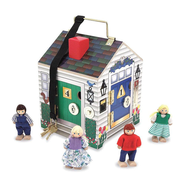 בית פעמונים מעץ מבית Melissa and Doug - צעצועים ילדים ודרקונים