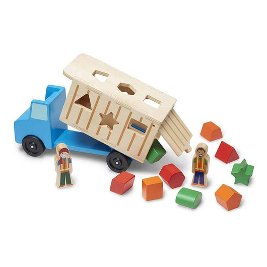 משאית אשפה התאמת צורות מבית Melissa and Doug - צעצועים ילדים ודרקונים