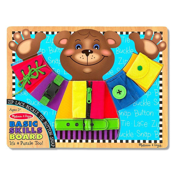 לוח דובי לכישורים מוטורים בסיסיים מבית Melissa and Doug - צעצועים ילדים ודרקונים