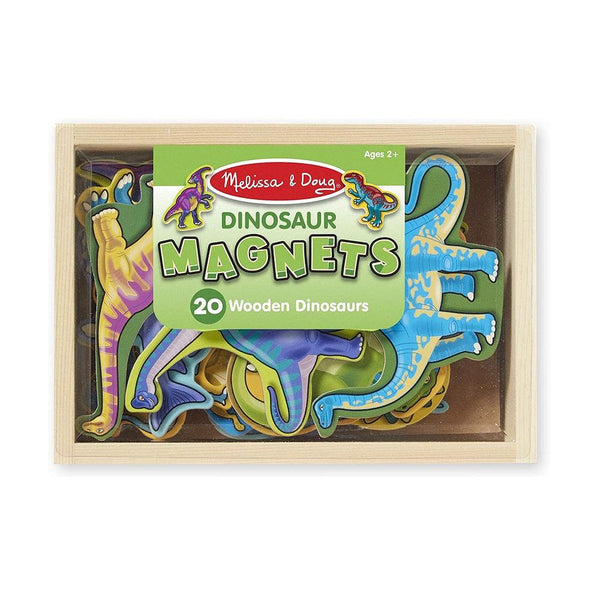 ערכת מגנטים דינוזאורים מעץ מבית Melissa and Doug - צעצועים ילדים ודרקונים