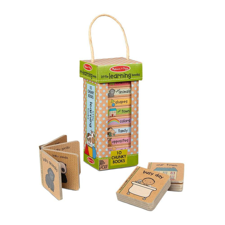 סט ספרוני למידה בנושאים שונים לפעוטות מבית Melissa and Doug - צעצועים ילדים ודרקונים