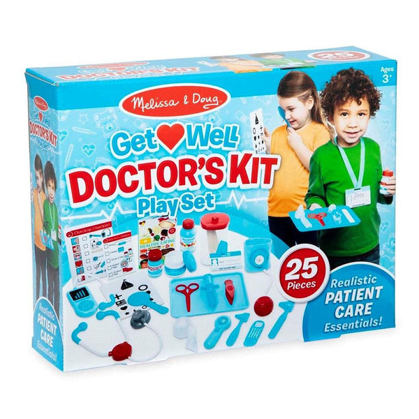 ערכת משחק רופא וחולה מבית Melissa and Doug - צעצועים ילדים ודרקונים