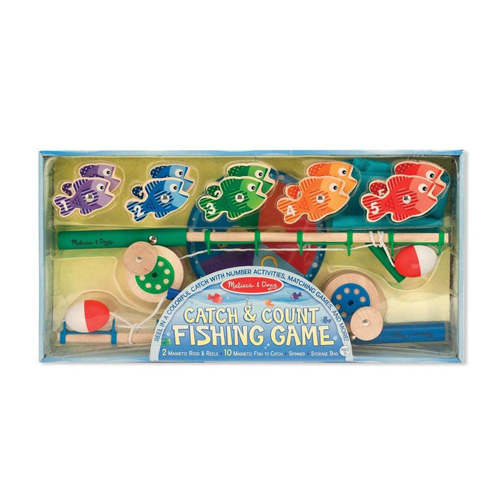 משחק דיג ללימוד מספרים מבית Melissa and Doug - צעצועים ילדים ודרקונים