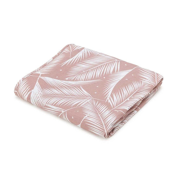 שמיכת כותנה לקיץ טרופי לילך - Nino - צעצועים ילדים ודרקונים