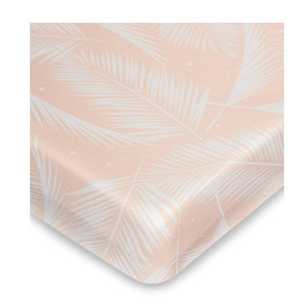 סדין כותנה למיטת תינוק טרופי לילך - Nino - צעצועים ילדים ודרקונים