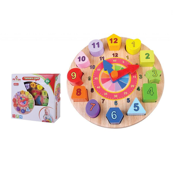 שעון גיאומטרי - Pit Toys - צעצועים ילדים ודרקונים