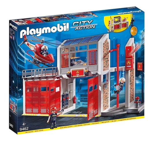 Playmobil - פליימוביל 9462 תחנת כיבוי אש - צעצועים ילדים ודרקונים