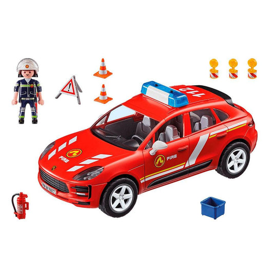 Playmobil 70277 - פליימוביל 70277 מכונית פורשה מקאן מכבי אש - צעצועים ילדים ודרקונים