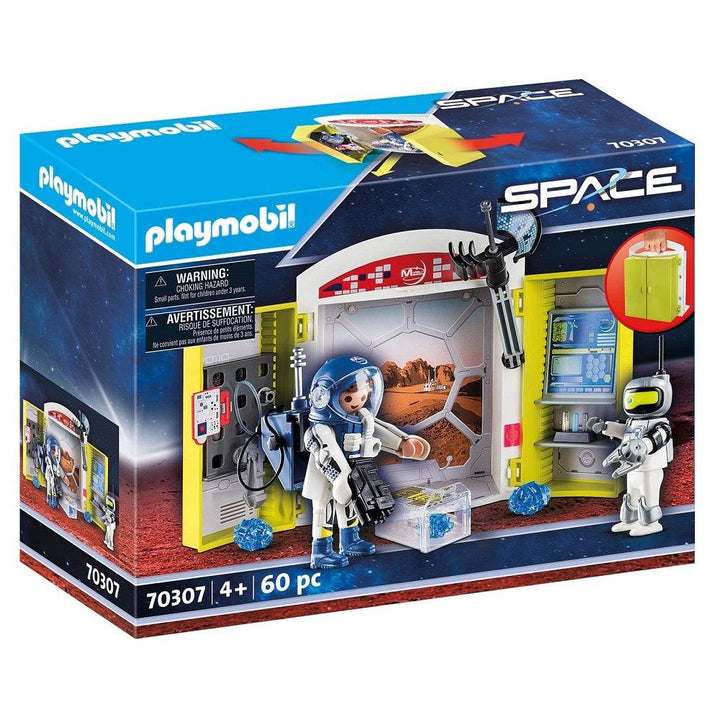 פליימוביל 70307 המשימה במאדים מארז נשיאה - Playmobil - צעצועים ילדים ודרקונים