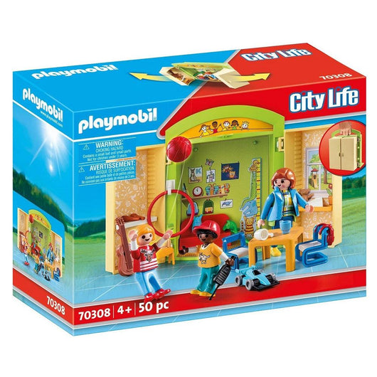 פליימוביל 70308 גן ילדים מארז נשיאה - Playmobil - צעצועים ילדים ודרקונים