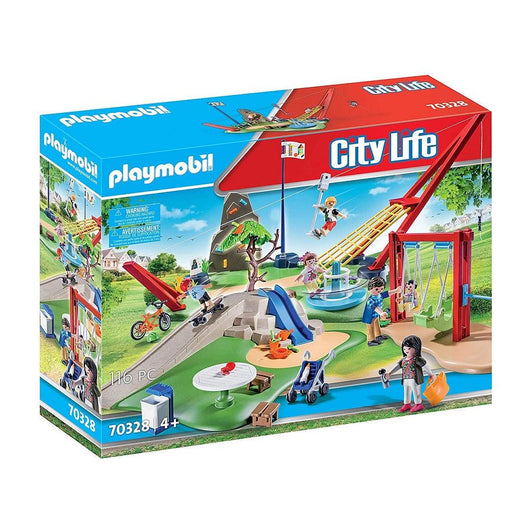 Playmobil 70328 - פליימוביל 70328 פארק שעשועים אתגרי - צעצועים ילדים ודרקונים