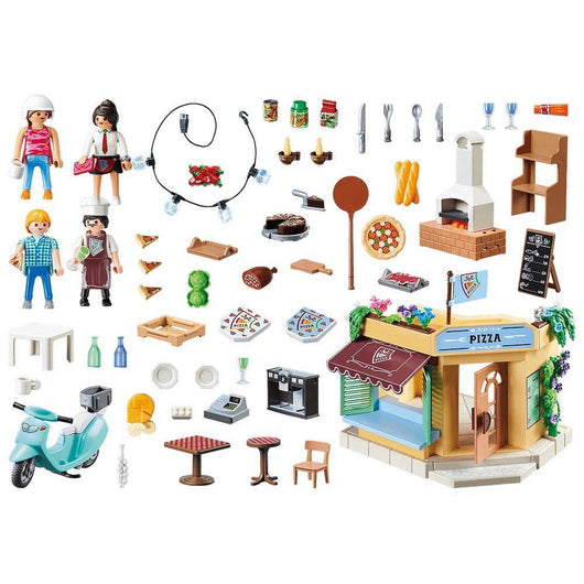 Playmobil 70336- פליימוביל 70336 החיים בעיר פיצרייה - צעצועים ילדים ודרקונים