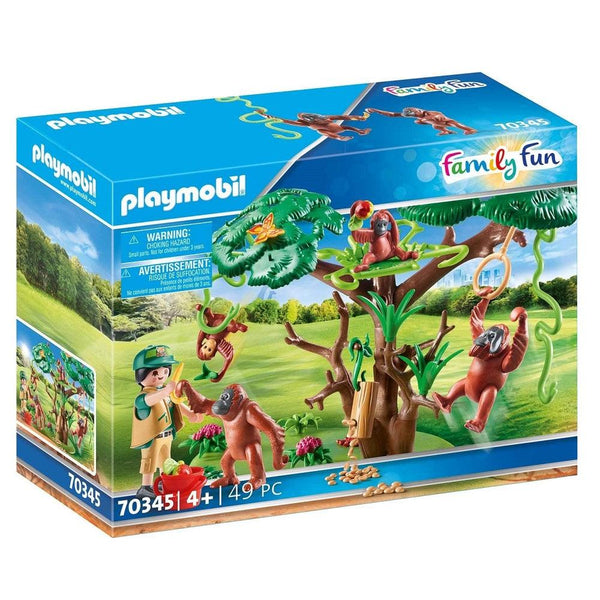 פליימוביל 70345 בית הגידול של האורנגוטאנגים - Playmobil - צעצועים ילדים ודרקונים