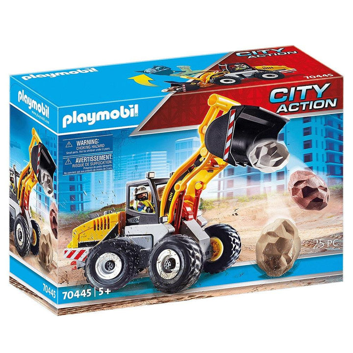 פליימוביל 70445 טרקטור מחפרון - Playmobil - צעצועים ילדים ודרקונים