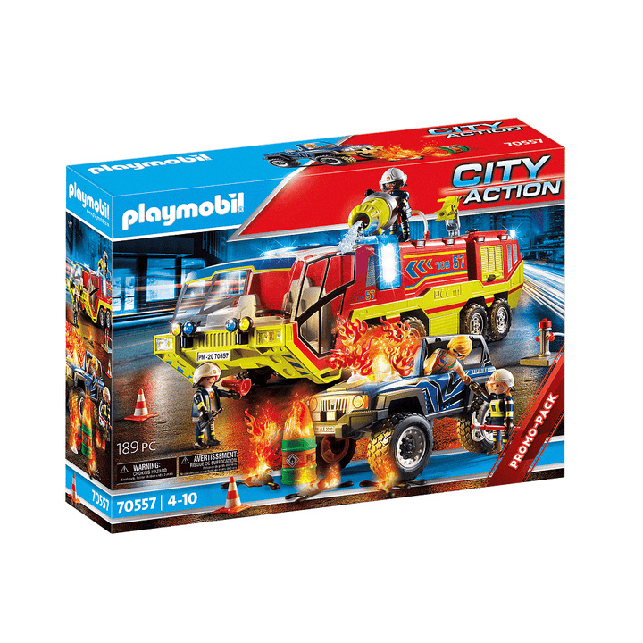 Playmobil פליימוביל 70557 "כבאית במשימת חילוץ" - 70557 - צעצועים ילדים ודרקונים