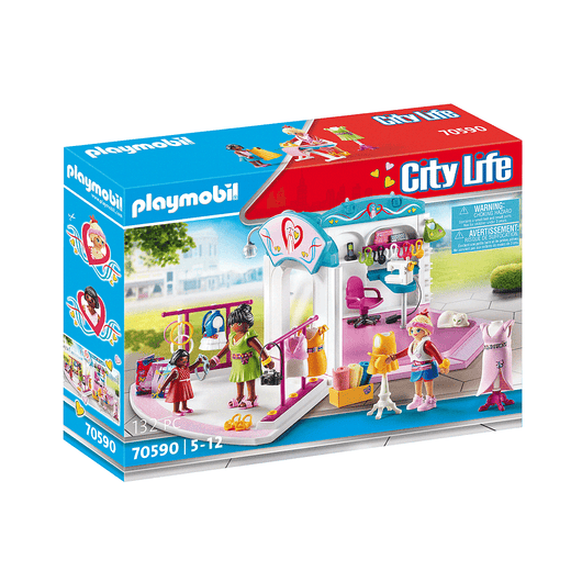 Playmobil 70590 - פליימוביל 70590 שופינג בעיר סטודיו לעיצוב אופנה - צעצועים ילדים ודרקונים