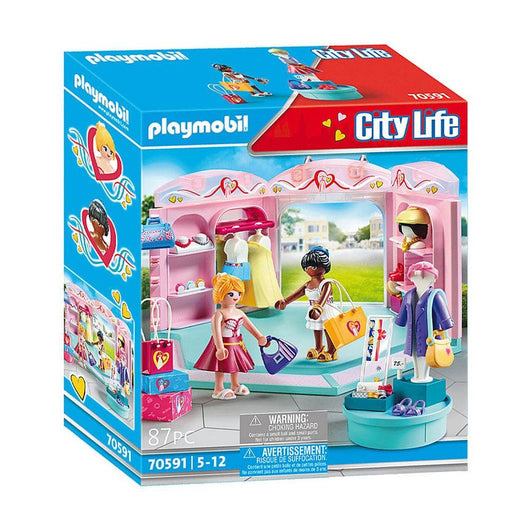 Playmobil פליימוביל 70591 "שופינג בעיר: בוטיק אופנה לנשים" - 70591 - צעצועים ילדים ודרקונים