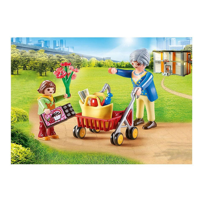 Playmobil פליימוביל 70194 סבתא ונכדה - 70194 - צעצועים ילדים ודרקונים