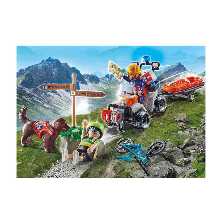 Playmobil פליימוביל 70662 חילוץ והצלה: חילוץ הררי - 70662 - צעצועים ילדים ודרקונים