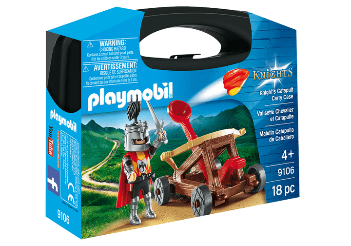 Playmobil פליימוביל מזוודת אבירים - 9106 - פליימוביל - צעצועים ילדים ודרקונים
