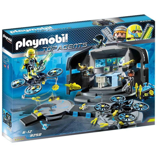 Playmobil פליימוביל 9250 - המפקדה של דוקטור דרון - 9250 - פליימוביל - צעצועים ילדים ודרקונים