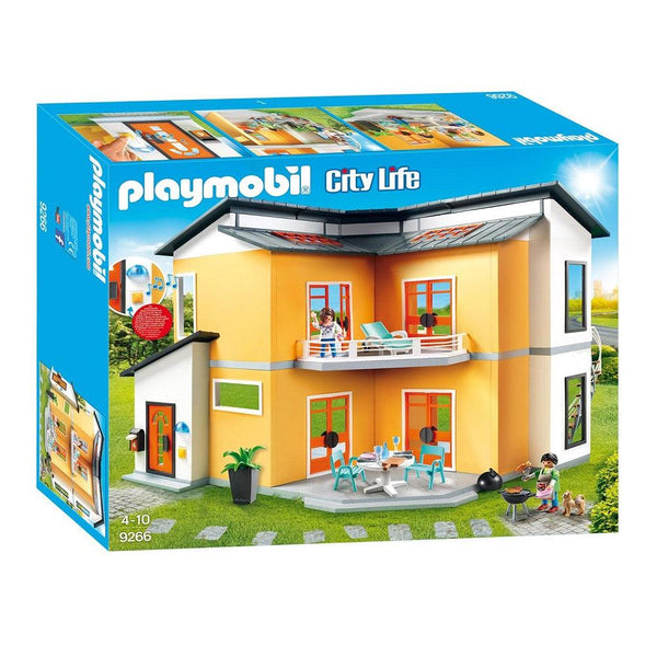Playmobil פליימוביל 9266 - בית מודרני - 9266 - פליימוביל - צעצועים ילדים ודרקונים