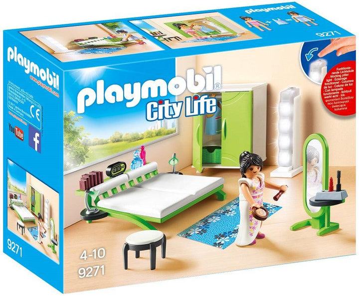 Playmobil פליימוביל חדר הורים חדש - 9271 - פליימוביל - צעצועים ילדים ודרקונים