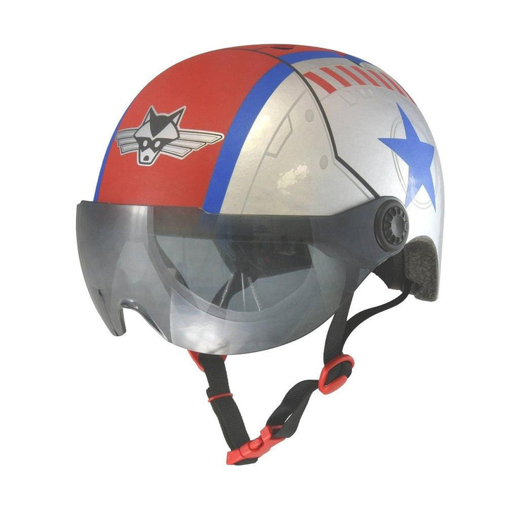 קסדה לראש טופ גאן מבית Raskullz - צעצועים ילדים ודרקונים