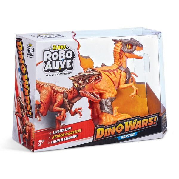 רובו אלייב רפטור מלחמות הדינוזאורים - Robo Alive - צעצועים ילדים ודרקונים