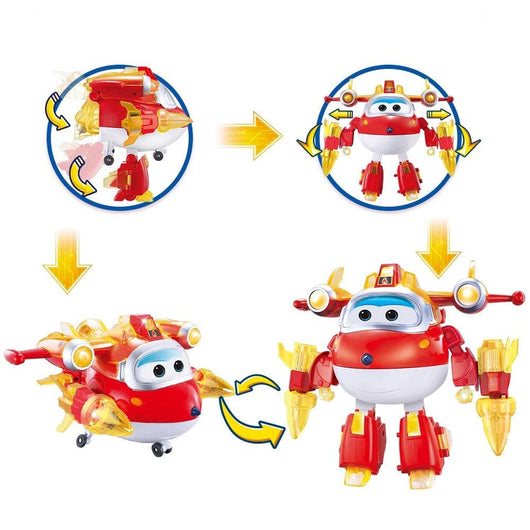ג'ט אש משנה צורה דלוקס - מטוסי על - צעצועים ילדים ודרקונים