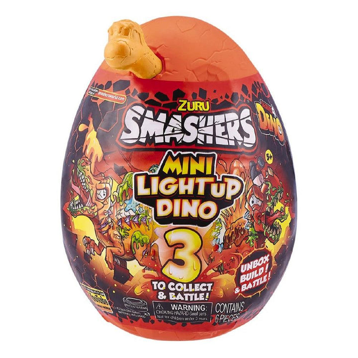 סמאשרס מיני דינו לבת הסליים ביצה בינונית - SMASHERS - צעצועים ילדים ודרקונים