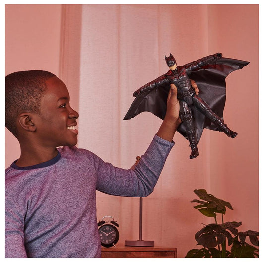 בובת באטמן בחליפת כנפיים עם אורות וצלילים - Spin Master - צעצועים ילדים ודרקונים