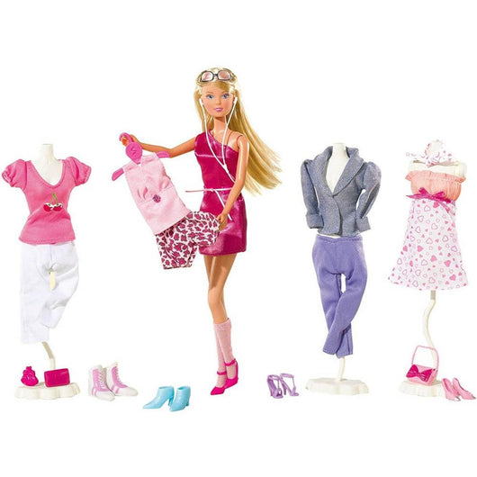 בובת סטפי סט תלבושות - Steffi Mega Fashion - צעצועים ילדים ודרקונים