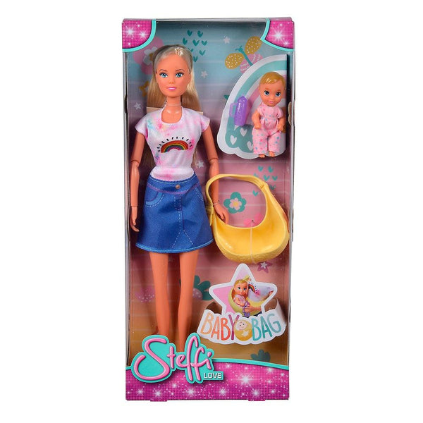 בובת סטפי עם מנשא לתינוק - Steffi - צעצועים ילדים ודרקונים
